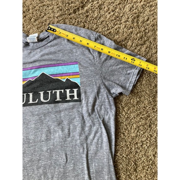 Mens/Unisex Duluth Graphic T-Shirt Heather Gray Size Large - Picture 6 of 8